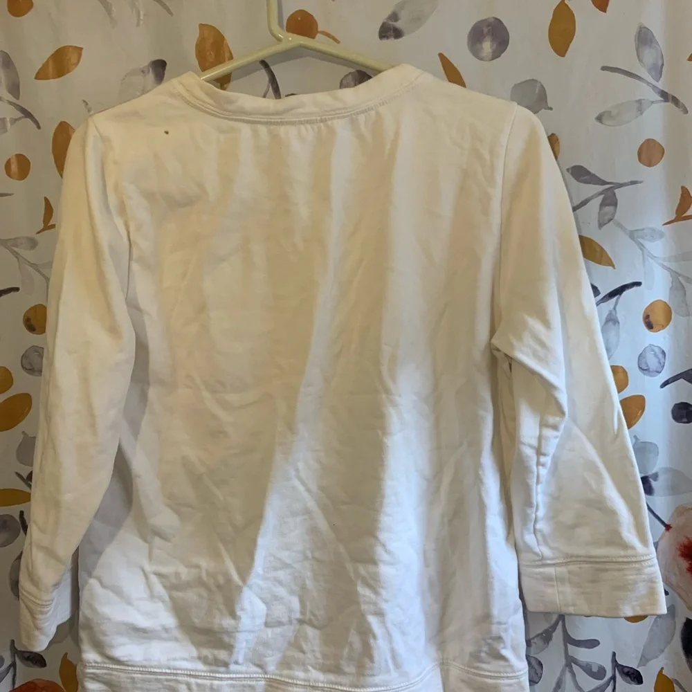 🔥5/$25 J. Crew Floral Peony Print Sweatshirt Sz S